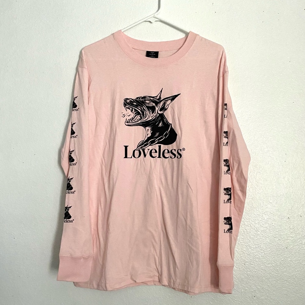 LOVELESS Long Sleeve Tee. Men’s Small